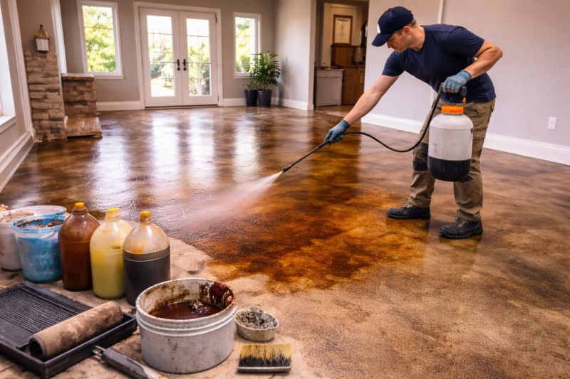 Concrete Staining Service in Fort Worth, TX