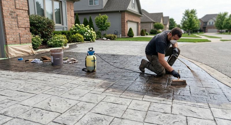 Driveway Refinishing in Corpus Christi, TX