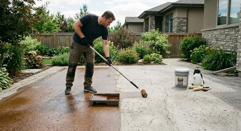 Driveway Refinishing in Dallas, TX